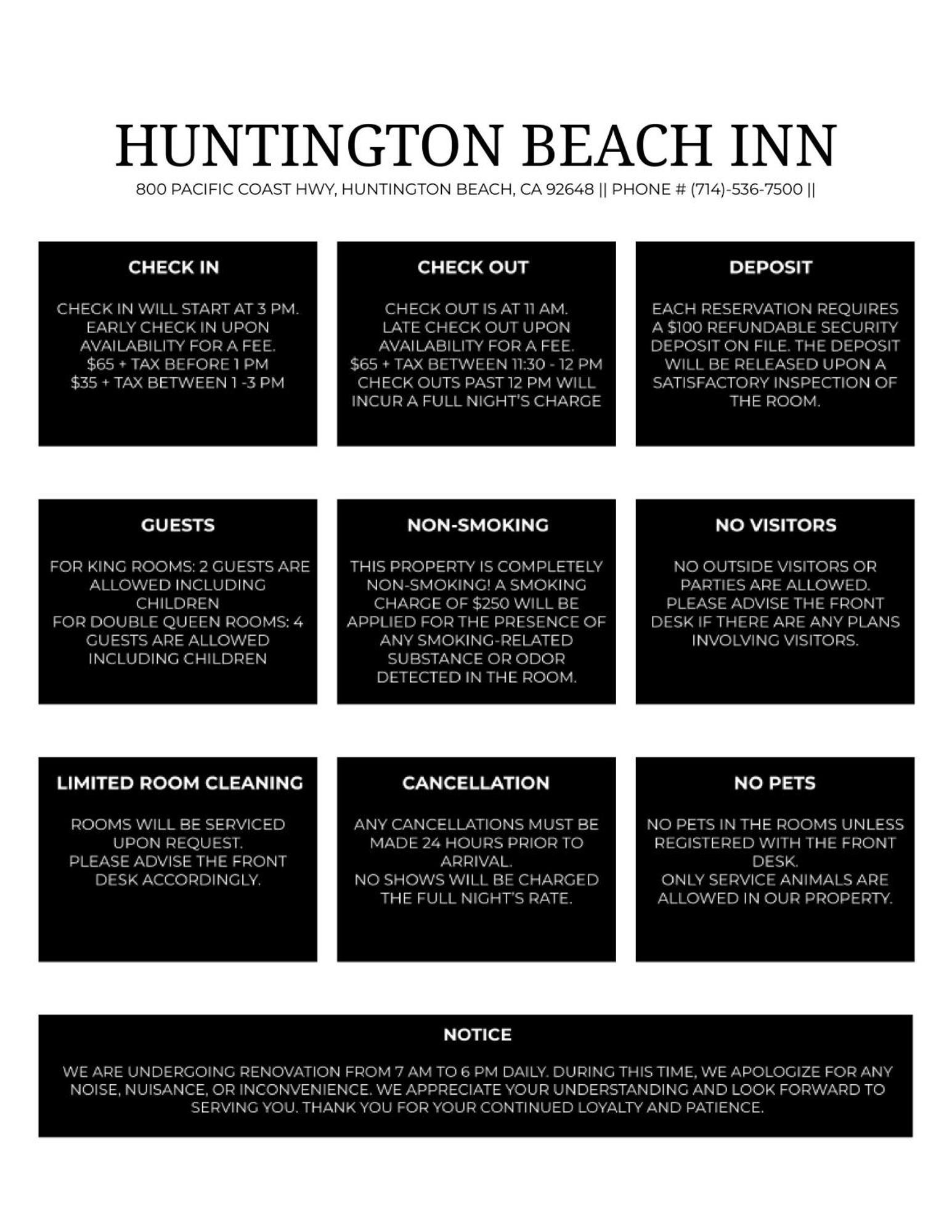 Huntington Beach Inn Εξωτερικό φωτογραφία